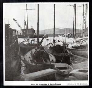 1951 -- JOUR DE DRAGUAGE A SAINT TROPEZ 3S870 - Foto 1 di 1