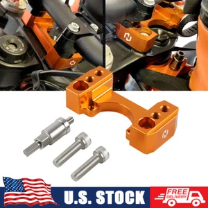 CNC Steering Damper Handlebar Mount Riser Kit For KTM 790/890 Adventure 19-2023 - Picture 1 of 11