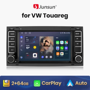 Radio de coche para VW Touareg 7L año 2002-2009 Navi GPS 2+64GB SWC Android 13 RDS BT - Imagen 1 de 19