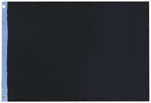 2x3 Black Solid Color Premium Quality Rough Tex PRINTED Nylon Flag Banner - Picture 1 of 4