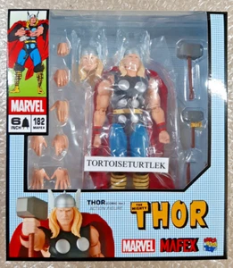 MEDICOM TOY MAFEX No.182 THOR COMIC Ver. Action Figure MARVEL - Picture 1 of 14