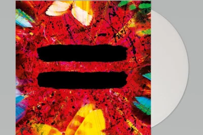 Ed Sheeran = (Equals) white vinyl with signed art card & stickers (vinyle blanc) - Photo 1/4
