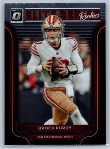 2022 Panini Donruss Optic Elite Series Novatos Brock Purdy - Imagen 1 de 2