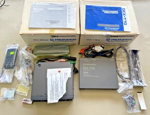 VTG Old School Pioneer Premier DEX-M88 CD Player + GEX-T70 Tuner, Factory Refurb - Picture 1 of 24
