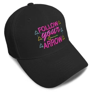 Baseball Cap Follow Your Arrow Style B Course Idea Dad Hats for Men & Women - Picture 1 of 43