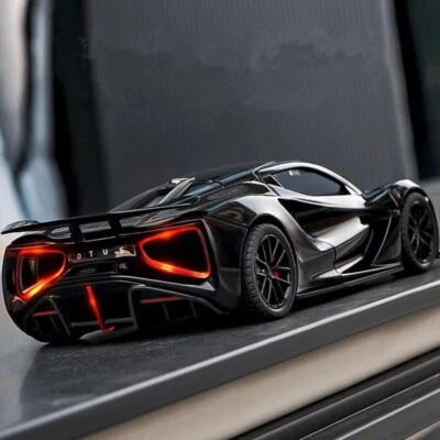 1:32 Lotus EVIJA Alloy Sports Car Model Diecast Metal Electric Racing Car - Image 1 of 4