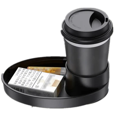 Car Cup Holder Drink Storage Box Case Sunglasses Phone Key Organizer Stand Tray - Image 1 of 4