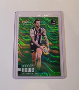 2020 AFL SELECT FOOTY STARS PRESTIGE GREEN CARD COLLINGWOOD JEREMY HOWE #029 - Picture 1 of 2