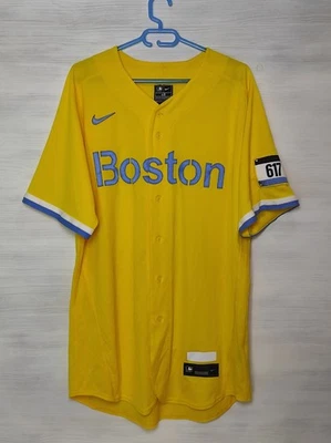 MLB BOSTON RED SOX NIKE 2021 JERSEY NIKE BASEBALL SIZE 48 (1) - Image 1 of 4