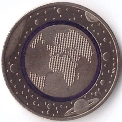BRD - 5 Euro-Gedenkmünze - Blauer Planet Erde  - 2016 J - Deutschland - Bild 1 von 2