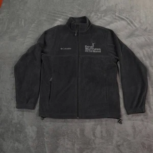 Columbia Jacke Herren klein grau Dave Matthews Band 2012 Tour Fleece durchgehender Reißverschluss - Bild 1 von 12