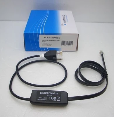 Plantronics Poly APT-31 EHS Cable 38434-11 for Avaya Tenovis Savi | New Open Box - Image 1 of 2