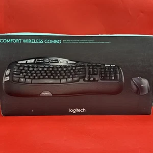 Logitech Comfort Wave Kabellose Tastatur und Maus Combo 920-008973 OHNE DONGLE - Bild 1 von 14