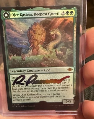Ojer Kaslem, Deepest Growth The Lost Caverns of Ixalan Foil Artist Proof - Image 1 of 2