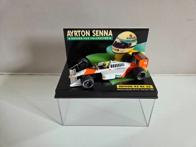 Minichamps 1/43 McLaren Honda Mp 4/4 A. Senna - World Champion 1988 - 540884312 - Image 1 of 4