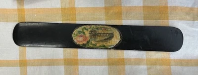 Antique Carmarthen Souvenir Letter Opener – Floral & Bridge Design - Image 1 of 3