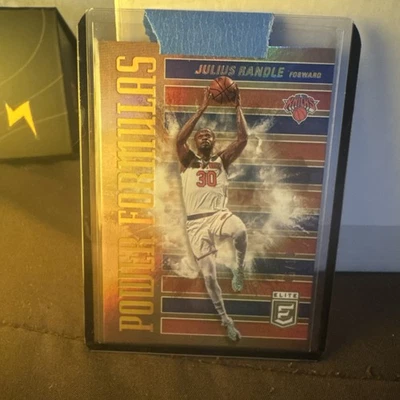 2020-21 Donruss Elite Power Formulas Julius Randle #27 Gold /10 Foto 1 de 2