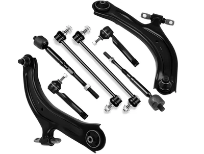 8件装前下控制臂领带杆端摇杆适用于2007-2012年日产Sentra — 第 1/4 张图片