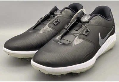 Nike Vapor Pro Boa Lace System Golf Cleats Shoes  Black AQ1789-001 Male 12 Wide - Image 1 of 4