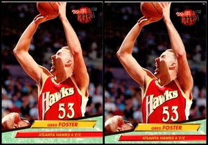 Ultra Greg Foster (2) Card Lot - MUST-HAVE ITEM – ONLY TODAY! - Picture 1 of 2