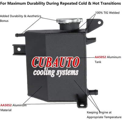 Coolant Overflow Tank For 2005-14 2009 Nissan Navara D40 2.5L Thai Spanish - Image 1 of 4