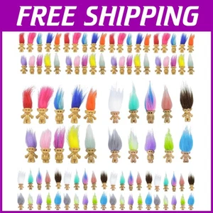 100 Stck. entzückende Troll Puppen, Schulprojekt Sammlung - Bild 1 von 8