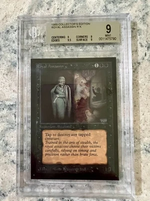 Royal Assassin - 9 Mint M - BGS - Collectors Edition - MTG - Magic The Gathering - Image 1 of 2
