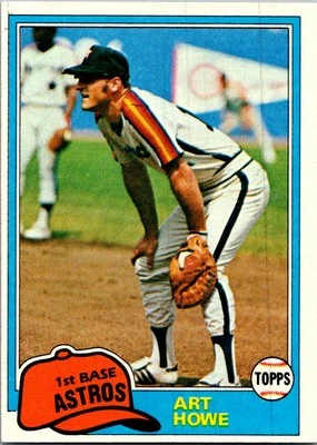 Art Howe 1981 Topps #129 Houston Astros - Image 1 of 2