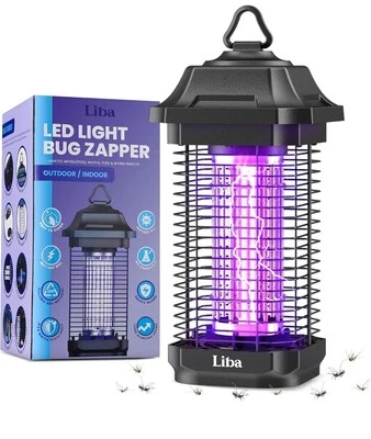 LiBa Electric Bug Zapper, Outdoor & Indoor Insect Killer with Switch – 4000V 20W - Image 1 of 4