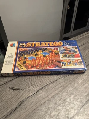 Stratego Board Game MB Games 1981 Vintage Strategy Game Complete - Image 1 of 4