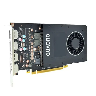 NVIDIA Quadro P2000 - 5GB GDDR5 PCIe-x16 FH GRAPHICS CARD with 4X Display Ports - Image 1 of 4