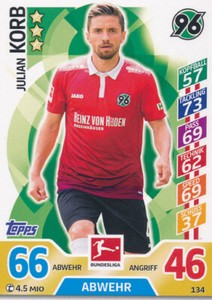 Topps Match Attax 17/18 - 134 - Julian Basket