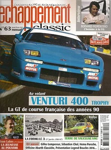 AUSPUFF CLASSIC 63 TEST VENTURY 400 TROPHY BERNARD FIORENTINO NELSON LUKES - Bild 1 von 2