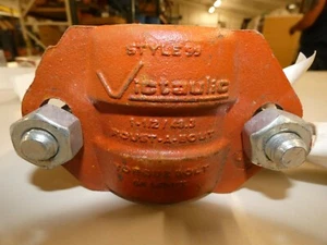 Acoplamiento Roustabout Victaulic 1,5" estilo 99 para tubería de extremo liso - Imagen 1 de 5