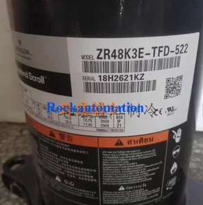 ZR48K3E-TFD-522 Compressor Brand New ZR48K3E-TFD-522 VIA DHL/FedEx Fast Shipping - Picture 1 of 6