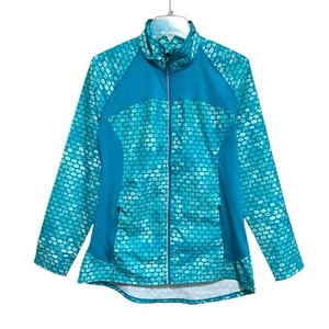 Champion Activewear Full Zip Jacke Damen Größe M Türkis Langarm - Bild 1 von 9