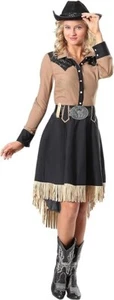 HalloweenCostumes.com Lasso'n Cowgirl Costume for Women Size XL - Bild 1 von 6
