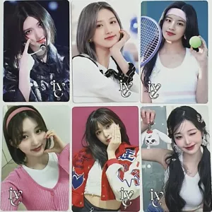 Ive Photocard Wonyoung Gaeul Leez YUJIN K-Pop Photocard Collection 6pcs - Picture 1 of 3