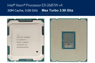Intel Xeon E5-2687W v4 3.00GHz 12 Cores 24 Threads 30MB Smart Cache CPU - SR2NA - Image 1 of 4