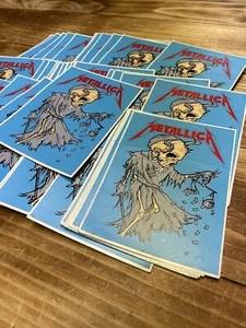 Vintage 90er New Old Stock Metallica Aufkleber Heavy Metal Punk Rock 3,5” x 4,5” - Bild 1 von 2