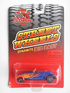 Street Wheels Blue Sports Car (Racing Champions)(1999) - Picture 1 of 2