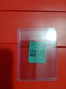 5/25/1963 Chicago Cubs Vs Houston Colt .45s Baseball Ticket Stub Banks HR - Picture 1 of 2