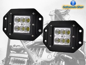 FARO SUPPLEMENTARE UNIVERSALE LUCE LED NEBBIA IMPERMEABILE AUTO SUV FUORISTRADA - Foto 1 di 6