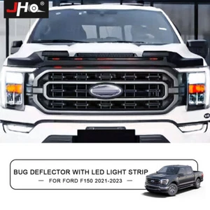 Hood Deflector Guard Bug Shield Bonnet Protector For Ford F150 2022-2023 - Picture 1 of 6