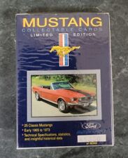 FORD MUSTANG Limited Cards Complete set NEW SEALED  Box 65-73 Boss GT CJ CS