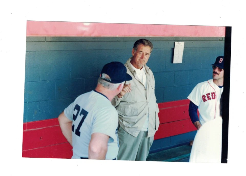 Ted Williams Boston Red Sox Original 1980's Fantasy Camp 4x6 Photo - Image 1 of 1