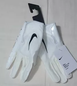 Nuevos guantes de fútbol americano para hombre Nike Vapor Jet receptor habilidad blanco negro talla 2XL - Imagen 1 de 2