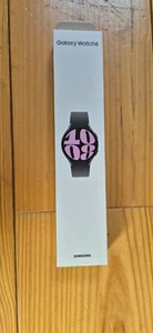 Samsung Galaxy Watch6 40mm Boîtier Noir avec Bracelet Graphite en... - Photo 1/4