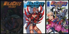 WildC.A.T.s Trilogy Comic Set 1-2-3 Image Chromium Cover Wildcats Zealot Grifter