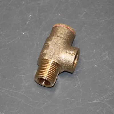 Zurn Pressure Relief Valve 12-P1550XL-125, 1/2" NPT, Cast Bronze, 75 to 125 PSI - Image 1 of 4